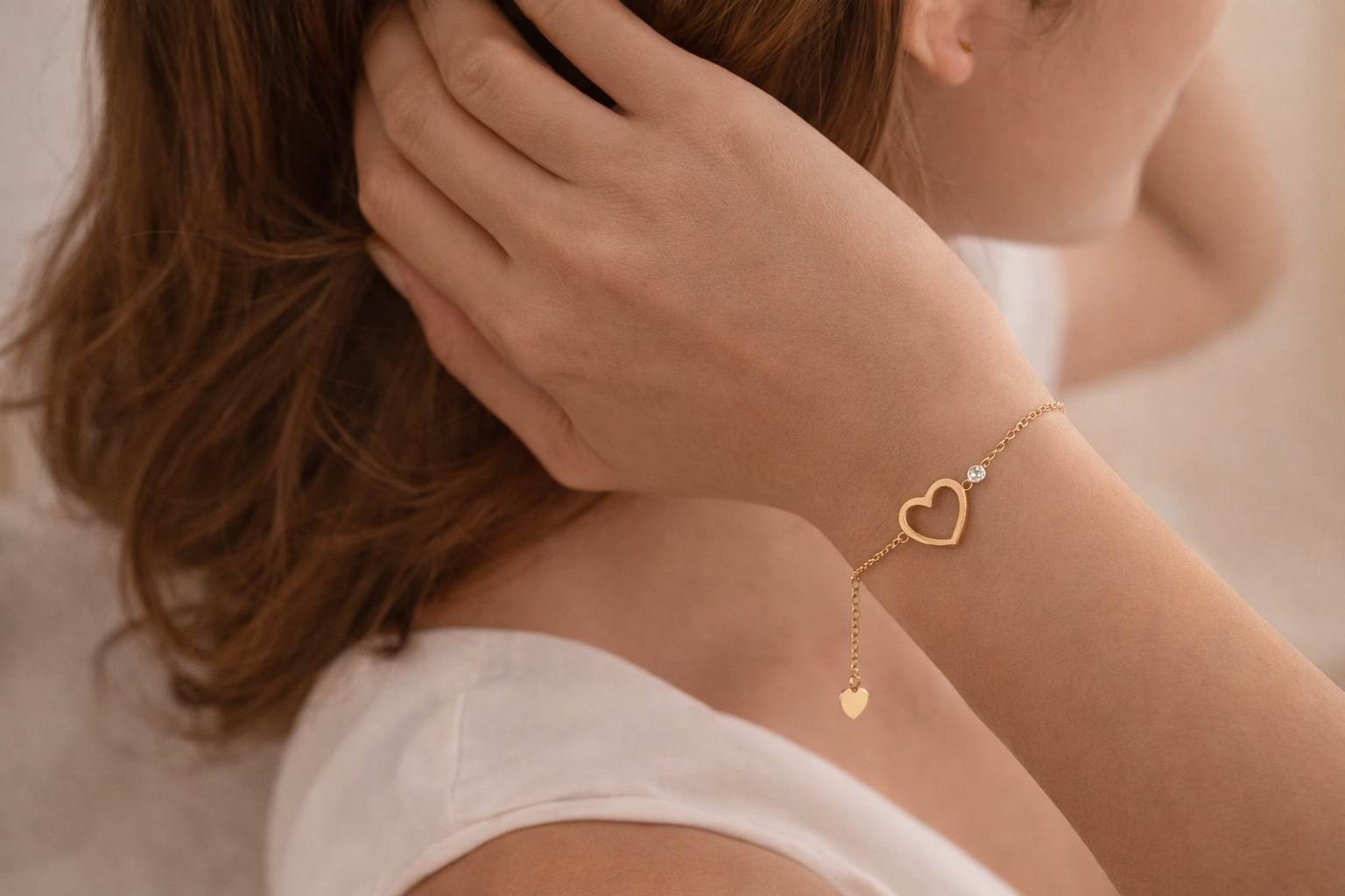 Eclipse Glow Bracelet – Dainty Celestial Icons | Thin Chain | Stainless Steel